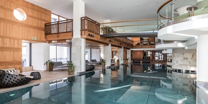 Luxusurlaub - Pools: Innenpool - Grän - Aqua Monte - Schlosshotel Fiss