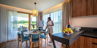 Luxusurlaub - Hotel-Schwerpunkt: Luxus & Kulinarik - Residenzen am See - parkside, Essplatz - VILA VITA Pannonia