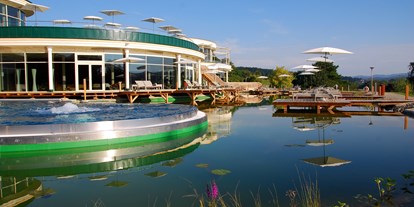 Luxusurlaub - Pools: Infinity Pool - Südburgenland - Bio-Naturbadeteich - AVITA Resort****Superior