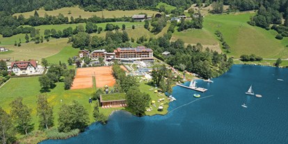 Luxusurlaub - Pools: Außenpool beheizt - Feld am See - Anlage Brennseehof - Familien - Sportresort Brennseehof