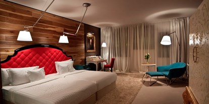 Luxusurlaub - Bettgrößen: Doppelbett - Graffit Gallery Hotel