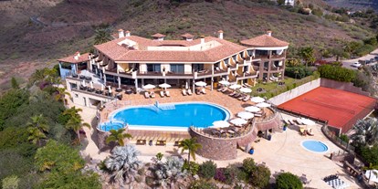 Luxusurlaub - Pools: Infinity Pool - Spanien - Casa León Royal Retreat Luftaufnahme - Casa León Villa y Restaurante - Casa León Royal Retreat