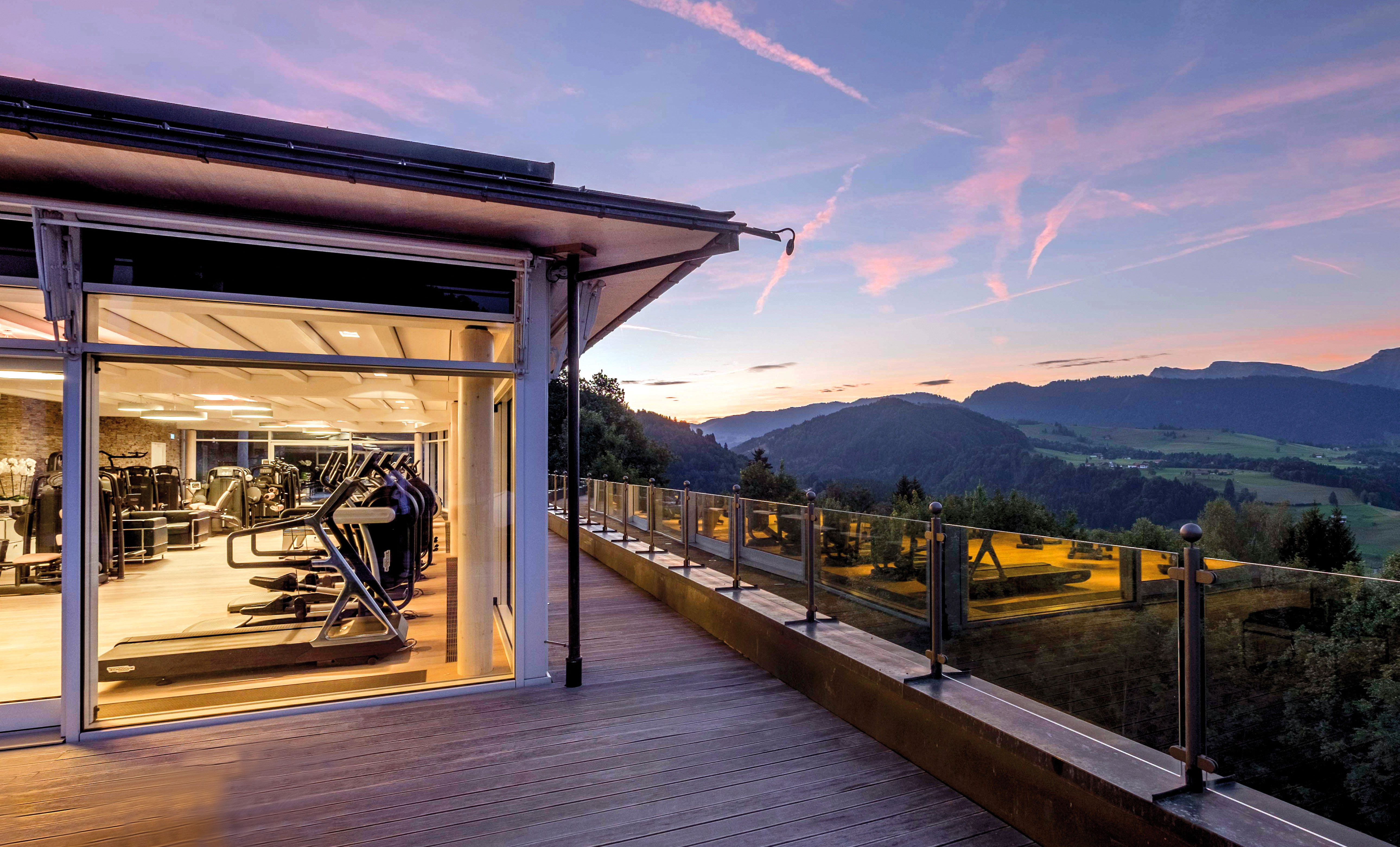 Luxushotel - Panorama-Fitnesswelt - Allgäu Sonne