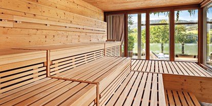 Luxusurlaub - Saunalandschaft: finnische Sauna - Sauna - Allgäu Sonne