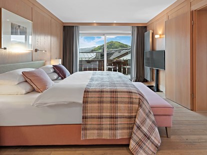 Luxusurlaub - Bettgrößen: Doppelbett - Grän - Alpin Suite Süd - Allgäu Sonne