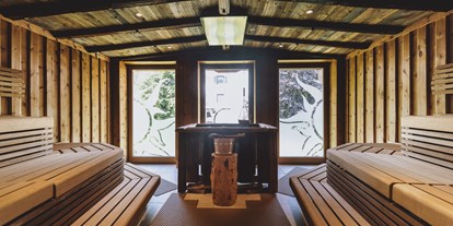 Luxusurlaub - Saunalandschaft: finnische Sauna - Sauna - Hotel DIE SONNE ****S