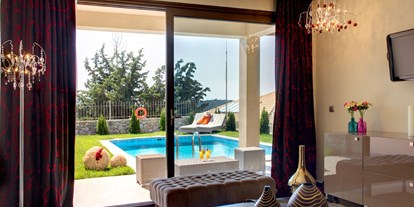 Luxusurlaub - Bettgrößen: Twin Bett - SIvota - Royal Villa Private Pool - Sivota Diamond Spa Resort