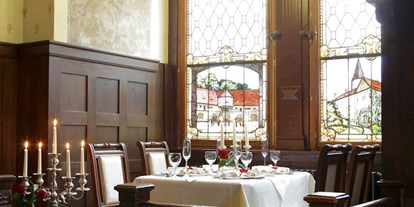 Luxusurlaub - Bettgrößen: Queen Size Bett - Restaurant - Wasserschloss Westerburg