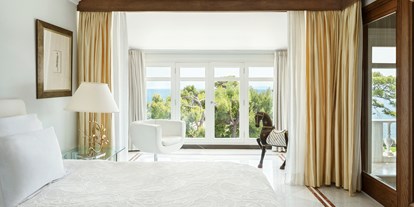 Luxusurlaub - Bettgrößen: King Size Bett - Ouranoupolis Halkidiki - Mediterranean Suite - Danai Beach Resort & Villas