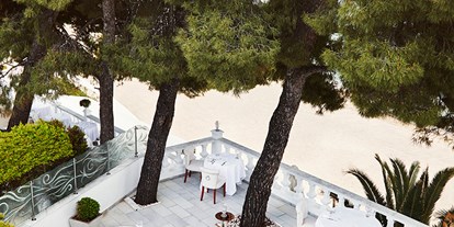 Luxusurlaub - Pools: Infinity Pool - Griechenland - Squirrel Restaurant - Danai Beach Resort & Villas