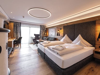 Luxusurlaub - Saunalandschaft: Infrarotkabine - Kötzting - Elegante Doppelzimmer in vielen Stilrichtungen - Wellness & SPA Resort Mooshof 