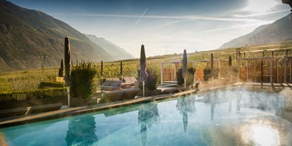 Luxusurlaub - Umgebungsschwerpunkt: am Land - St. Leonhard (Trentino-Südtirol) - Solepool - Hotel Paradies Family & Spa