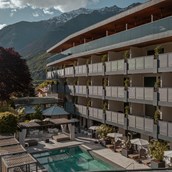 Luxusurlaub: Hotelansicht Außen - Hotel Paradies Family & Spa