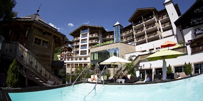 Luxusurlaub - Bettgrößen: Doppelbett - Schwarzleo -  Hotel Alpine Palace