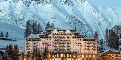 Luxusurlaub - Bettgrößen: Queen Size Bett - Schweiz - Carlton Hotel, St. Moritz