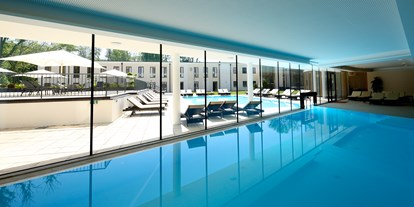 Luxusurlaub - Pools: Außenpool beheizt - Wien Penzing - exklusive Park-Spa mit beheiztem In- und Outdoorpool - Schlosspark Mauerbach 