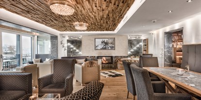Luxusurlaub - Saunalandschaft: Biosauna - Alpines Lifestyle Hotel Tannenhof