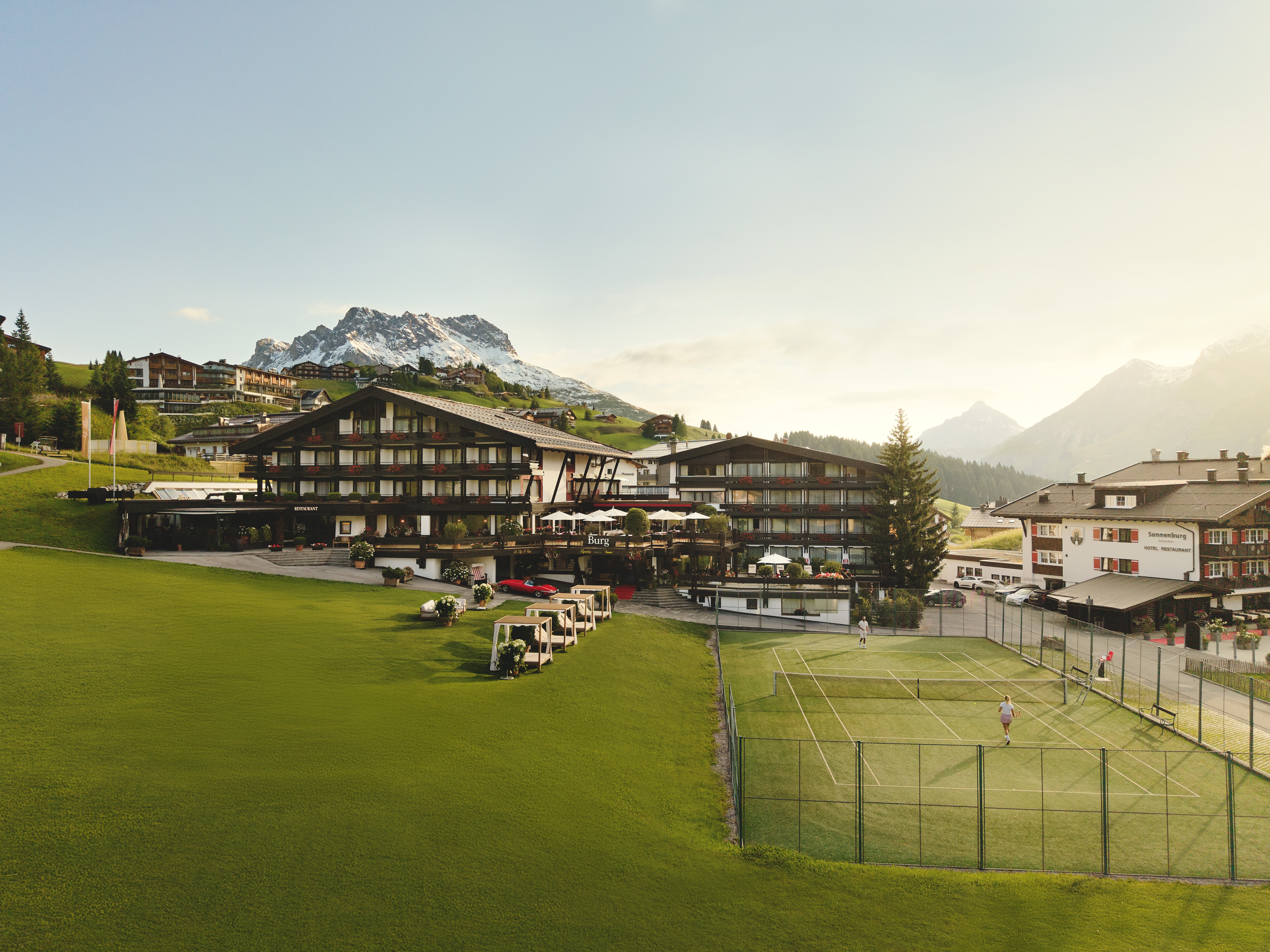 Luxushotel - Burg Hotel Lech am Arlberg - Burg Hotel Lech am Arlberg