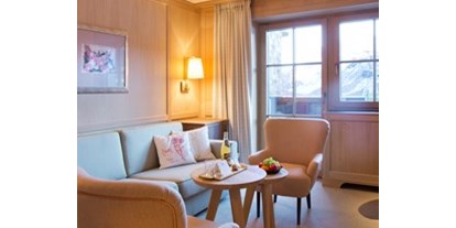 Luxusurlaub - Bettgrößen: Twin Bett - Ried (Arzl im Pitztal) - Gold Juinior Suite Stammhaus - Hotel Sonnenburg