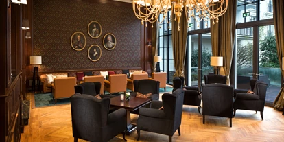 Luxusurlaub - Bettgrößen: Doppelbett - Erzhausen - Lobby Bar K-Lounge - Kempinski Hotel Frankfurt Gravenbruch 