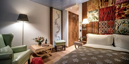 Luxusurlaub - Bettgrößen: Queen Size Bett - Schweiz - Tschuggen Grand Hotel