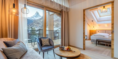 Luxusurlaub - Pools: Infinity Pool - Schweiz - Verschiedene Appartements mit tollem Ausblick.  - Resort La Ginabelle