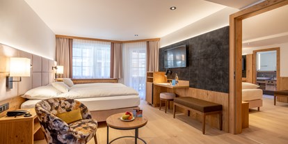 Luxusurlaub - Preisniveau: exklusiv - Schweiz - Viele unserer Doppelzimmer lassen sich mit Verbindungstüren zusammenschliessen.  - Resort La Ginabelle