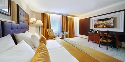 Luxusurlaub - Bettgrößen: Queen Size Bett - Tschechien - Doppelzimmer - Carlsbad Plaza Medical Spa & Wellness Hotel