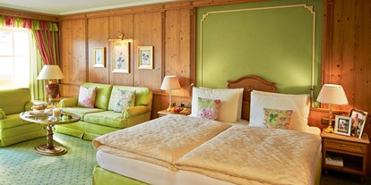 Luxusurlaub - Bettgrößen: Twin Bett - Flachau - Wellness-Gartensuite 70m² - Wellness-, Golf- & Genießerhotel Salzburgerhof