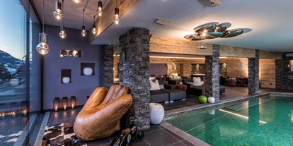 Luxusurlaub - Pools: Innenpool - Hallenbad - 24 Stunden am Tag geöffnet  - Alpin Garden Luxury Maison & Spa
