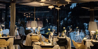 Luxusurlaub - Restaurant: Gourmetrestaurant - Das Restaurant der Maison  - Alpin Garden Luxury Maison & Spa
