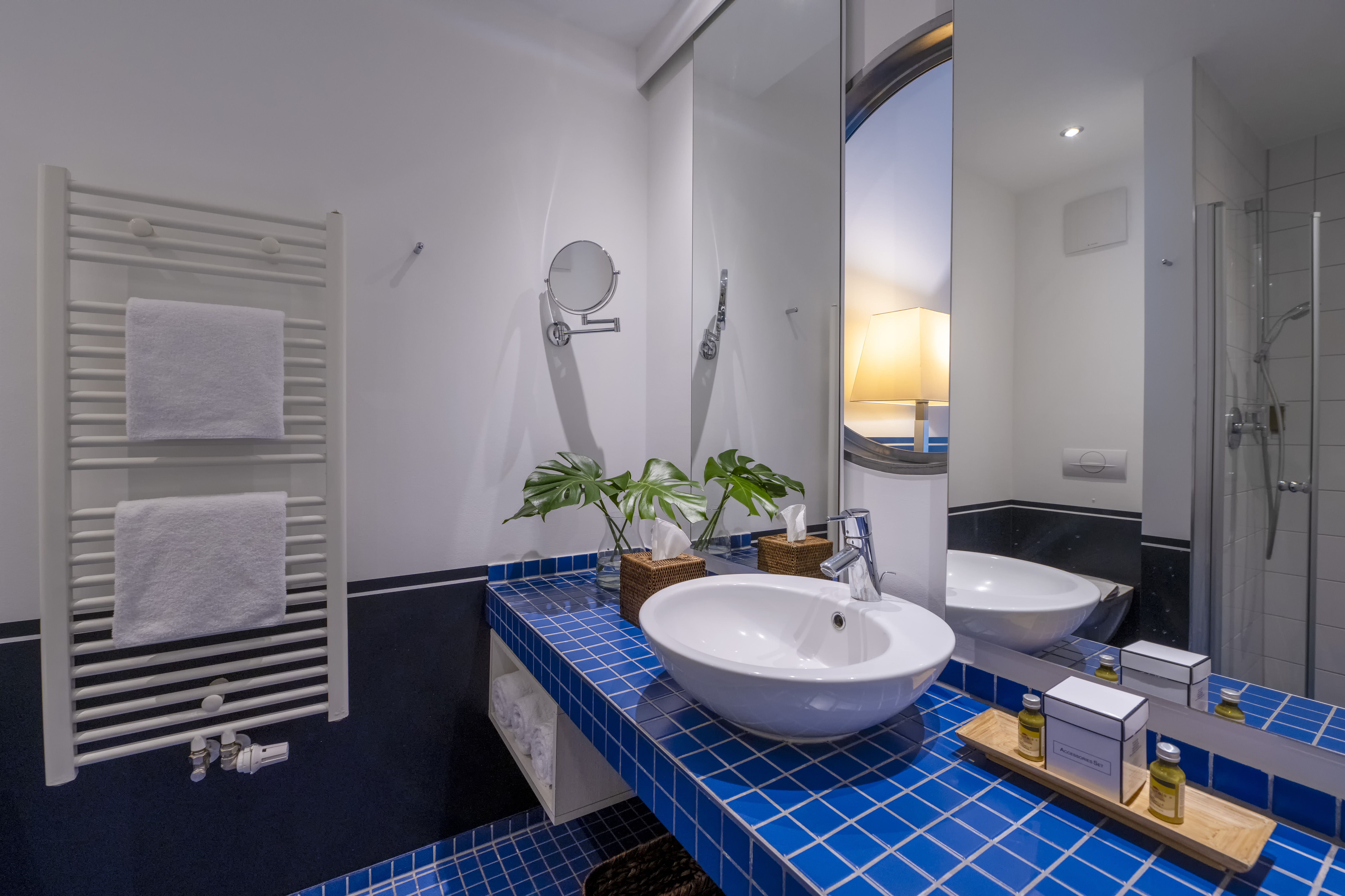 Luxushotel: Badezimmer - Sunday Resort Rheinsberg