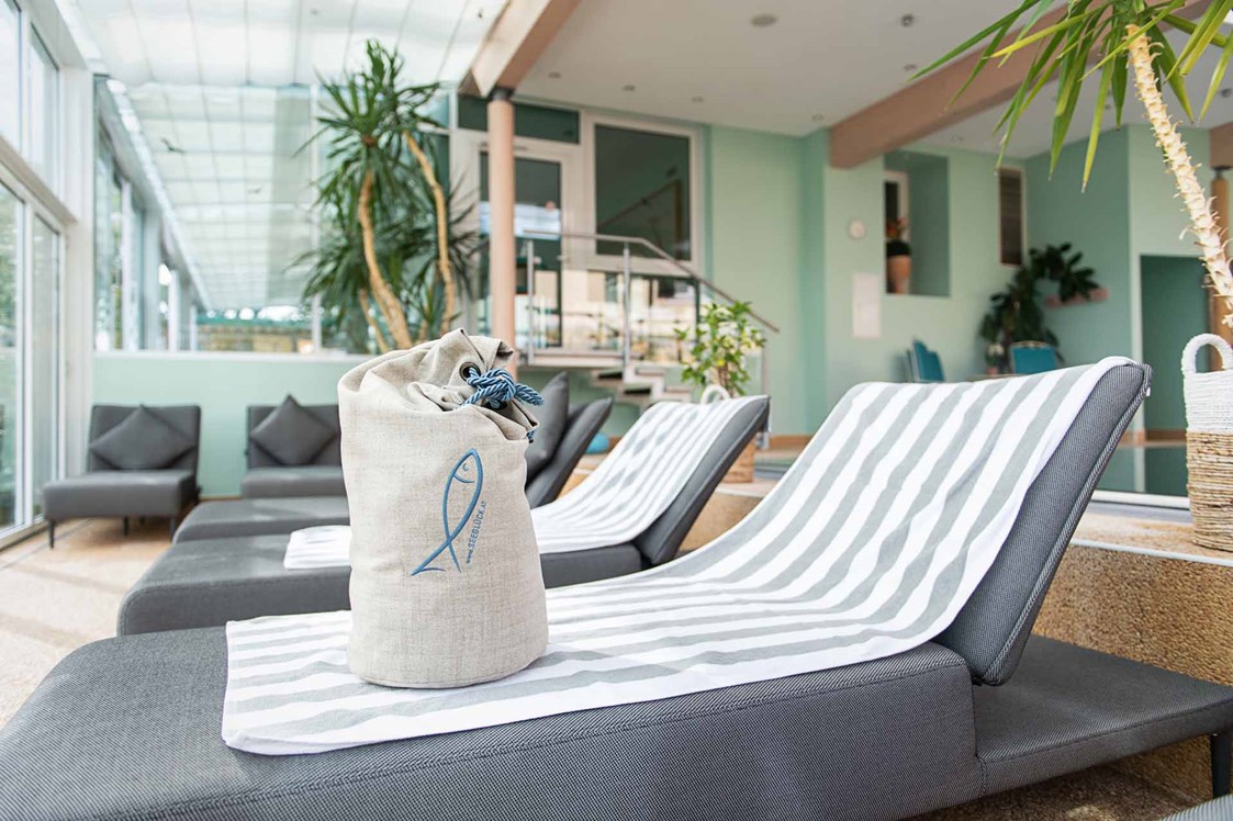 Luxushotel: Entspannung im Wellnessbereich - Seeglück Hotel Forelle