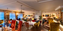 Luxusurlaub - Saunalandschaft: Dampfbad - Fine-Dining Restauran Sandak - Wellnesshotel Seeschlösschen - Privat-SPA & Naturresort