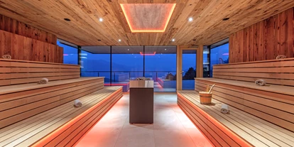 Luxusurlaub - Sen Jan di Fassa - Eventsauna Südtirol - Panoramahotel Huberhof****s