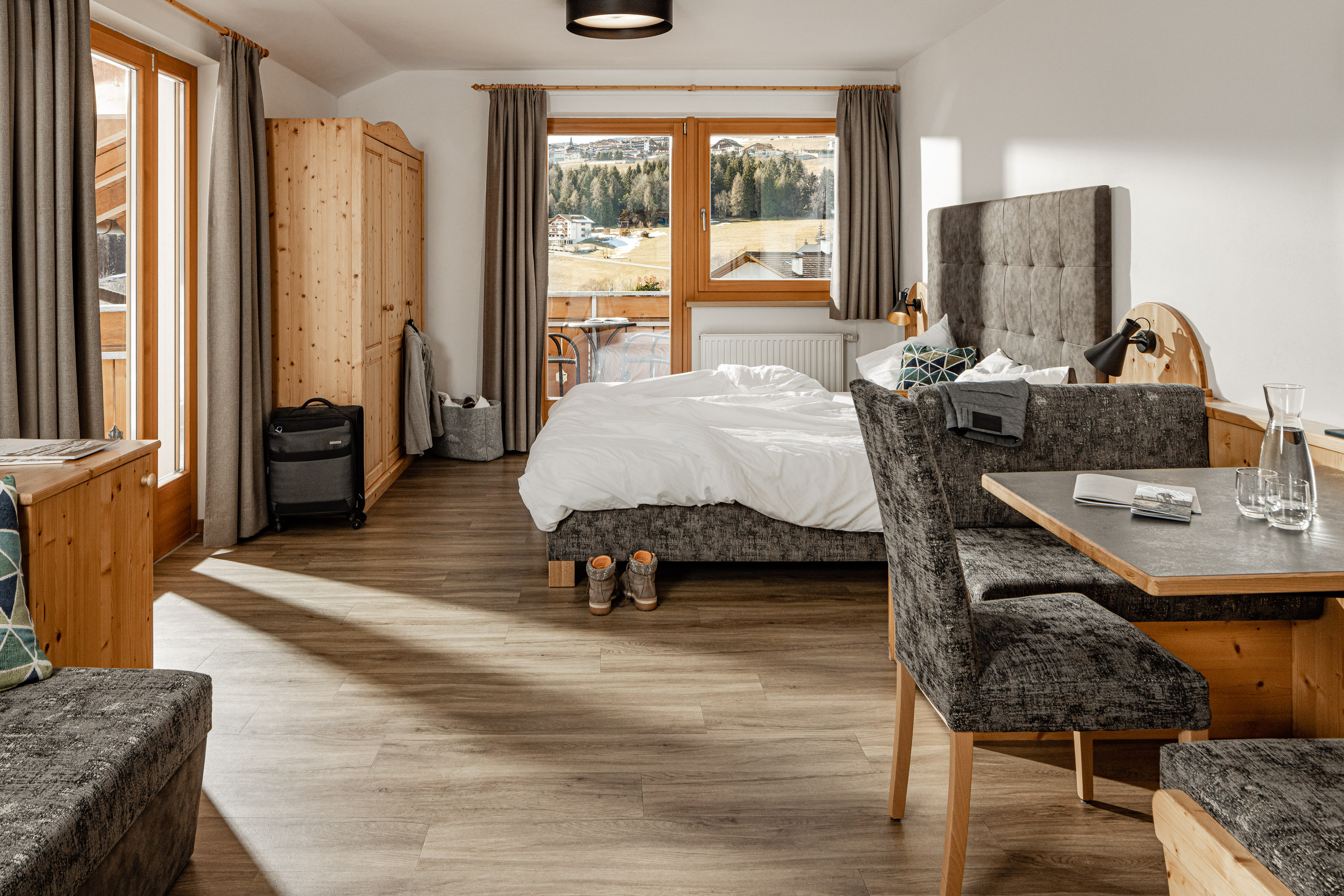 Panoramahotel Huberhof****s Zimmerkategorien Panoramasuite