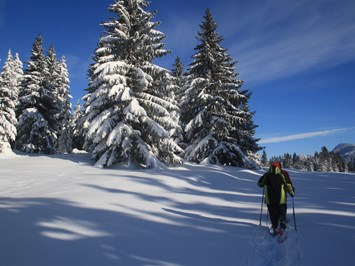 Panoramahotel Oberjoch Ausflugsziele Wanderung im Schnee