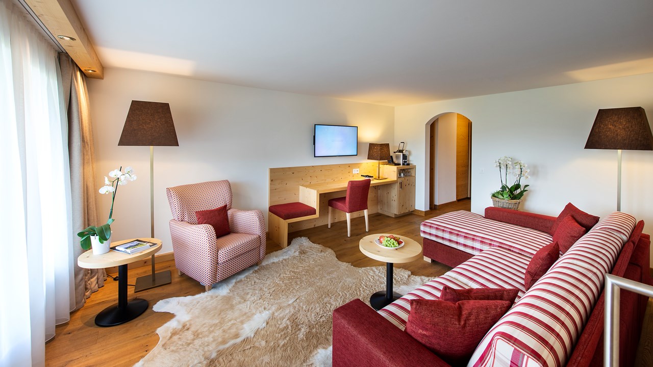 GOLFHOTEL Les Hauts de Gstaad & SPA Zimmerkategorien Wellness Suite Panorama