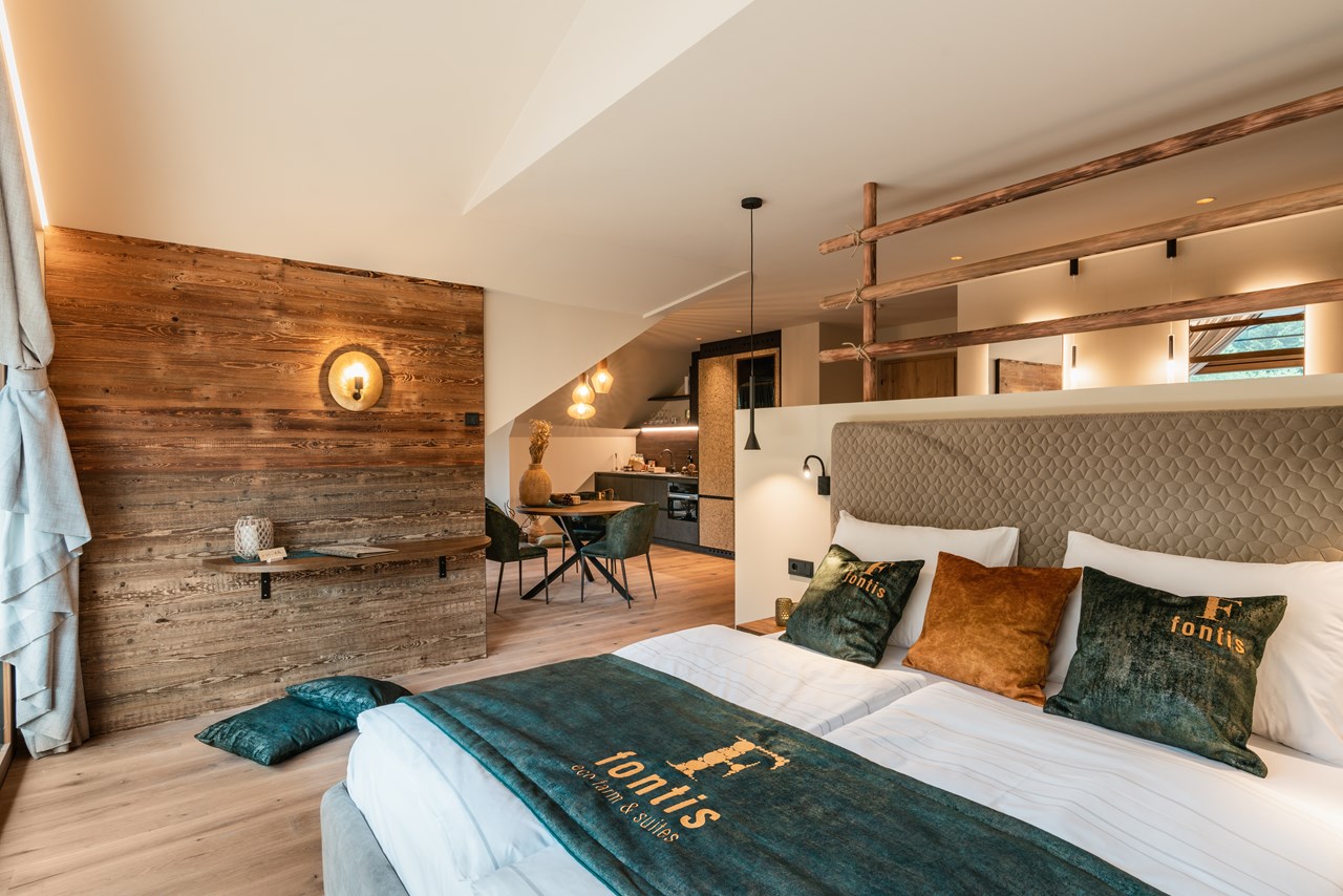 Fontis Luxury Spa Lodge Zimmerkategorien Loft Suite 