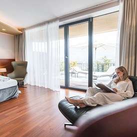 Luxushotel: Suiten - Zimmer in Meran - Marling Suedtirol  - Park Hotel Reserve Marlena