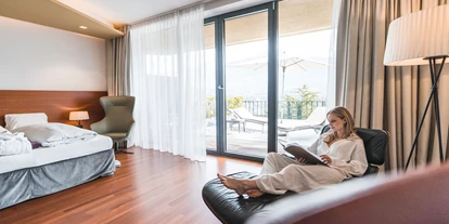Luxusurlaub - Sen Jan di Fassa - Suiten - Zimmer in Meran - Marling Suedtirol  - Parkhotel Marlena - Adults Only 14+