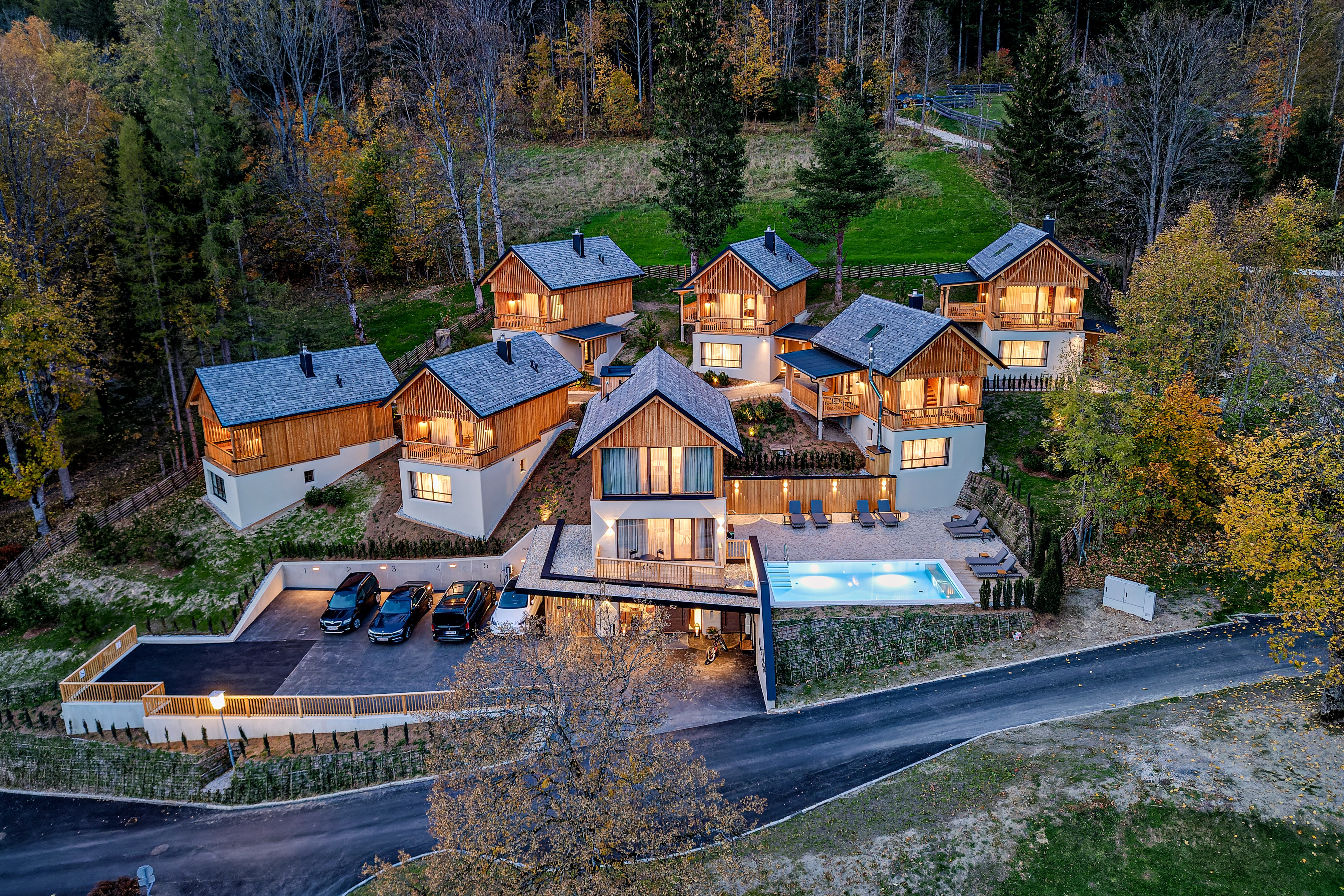 Luxusurlaub - Puchberg am Schneeberg - Hideaway Hotel**** Montestyria Chalets & Suiten