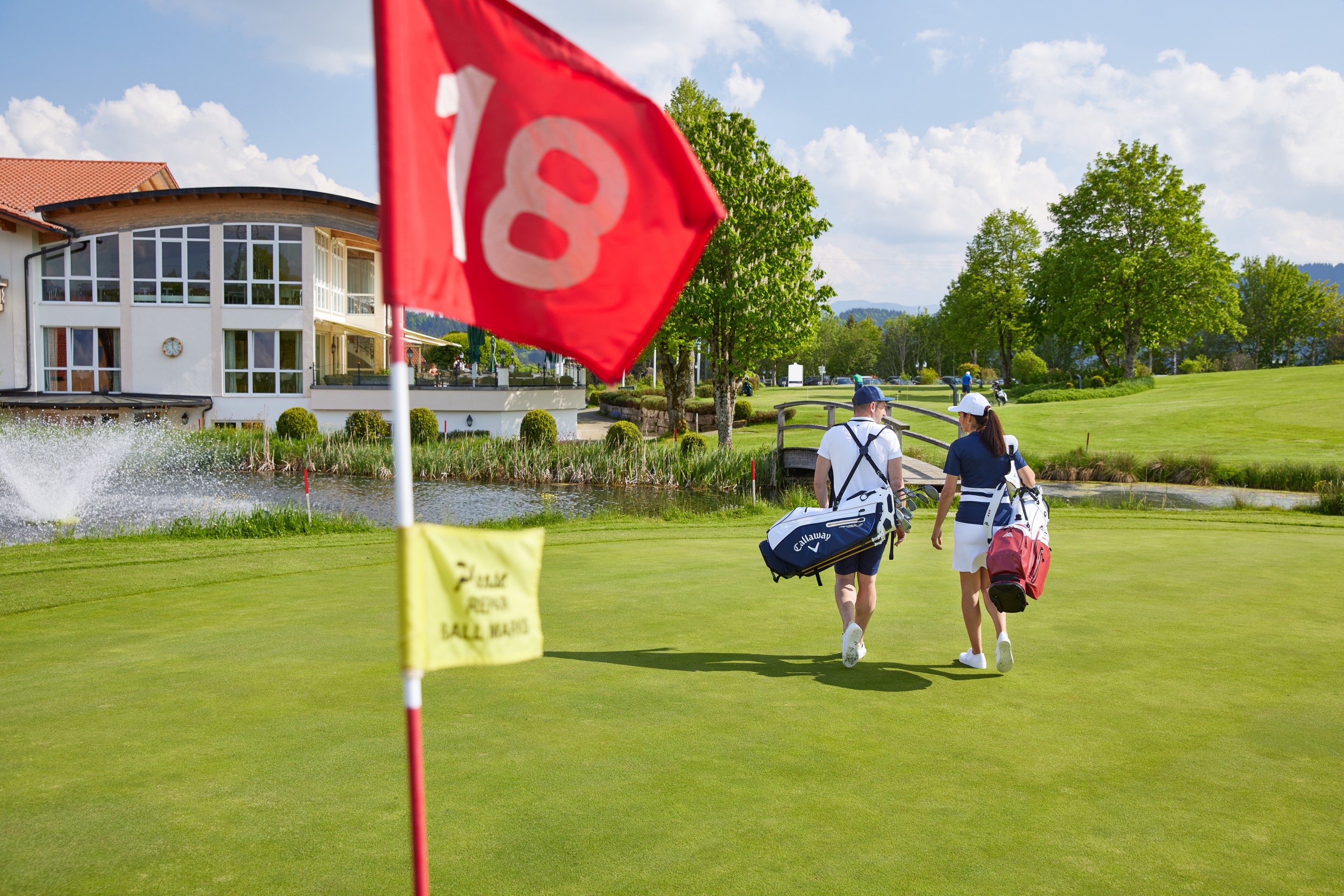 Luxushotel: Golfplatz direkt am Hotel - Hanusel Hof Golf & Wellness Hotel