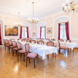 Luxushotel: Festsaal für bis zu 90 Personen - Schlosshotel Rosenau