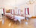Luxushotel: Festsaal für bis zu 90 Personen - Schlosshotel Rosenau