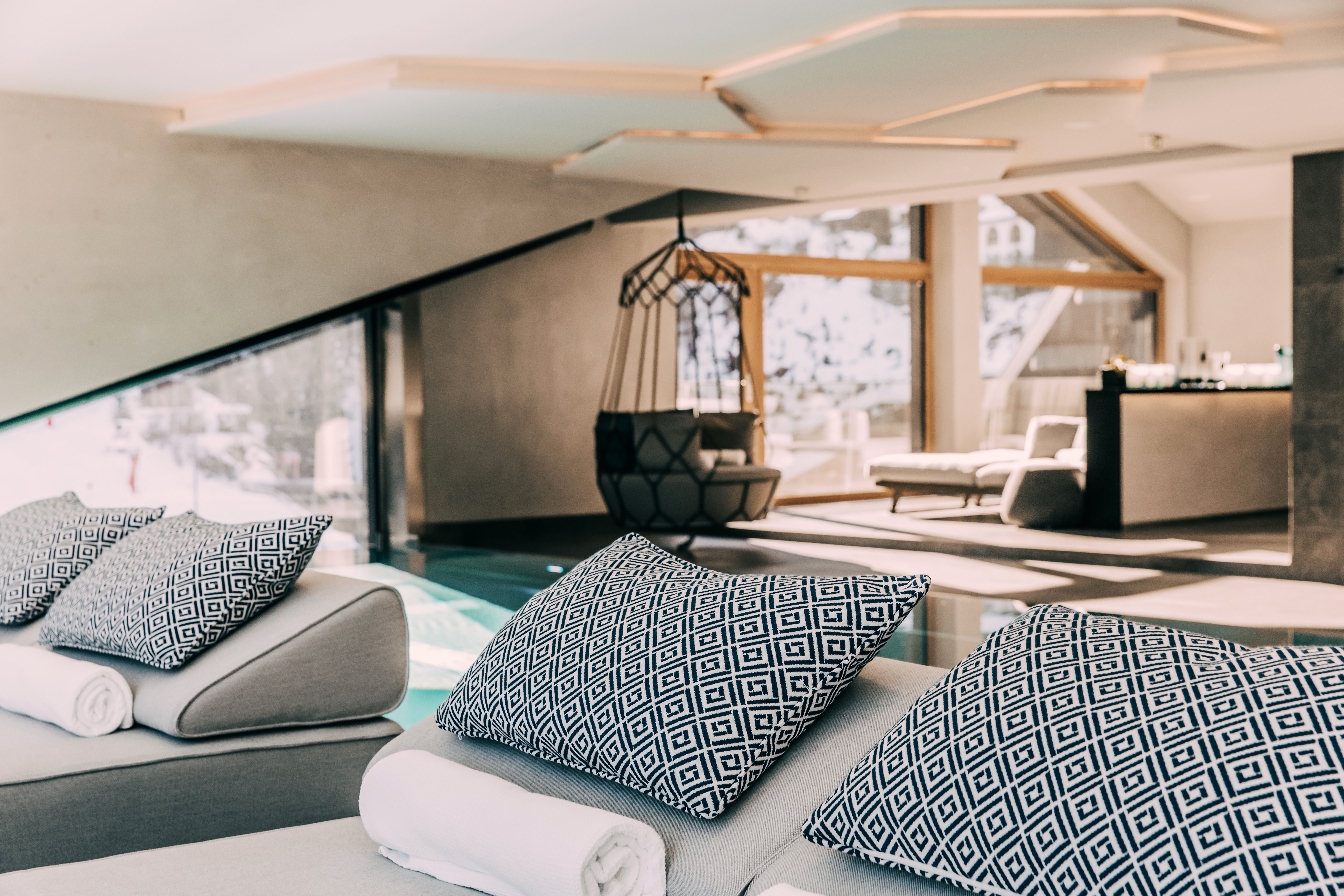 Luxushotel: Wellnessbereich - Elizabeth Arthotel