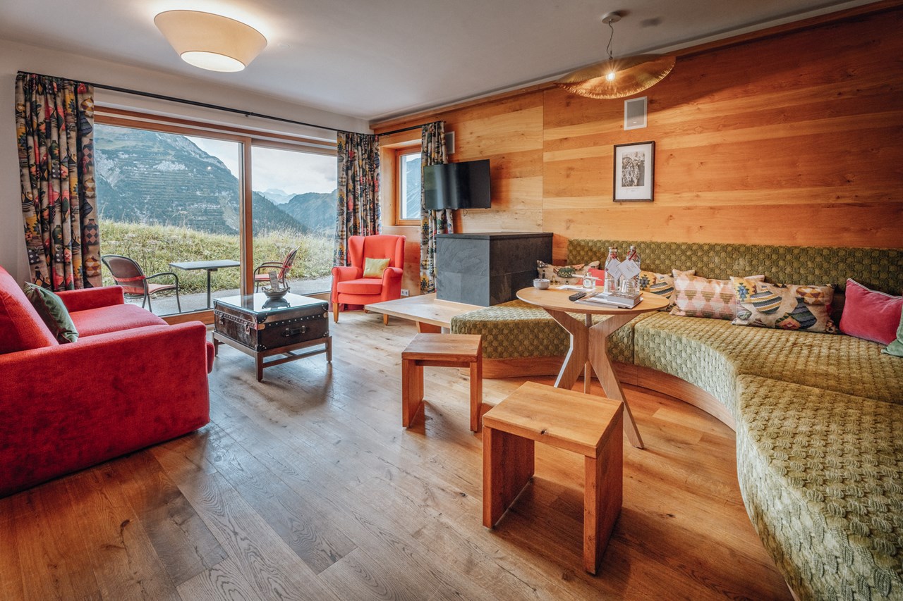 Hotel Goldener Berg Zimmerkategorien Chalet Spa Suite 70m²