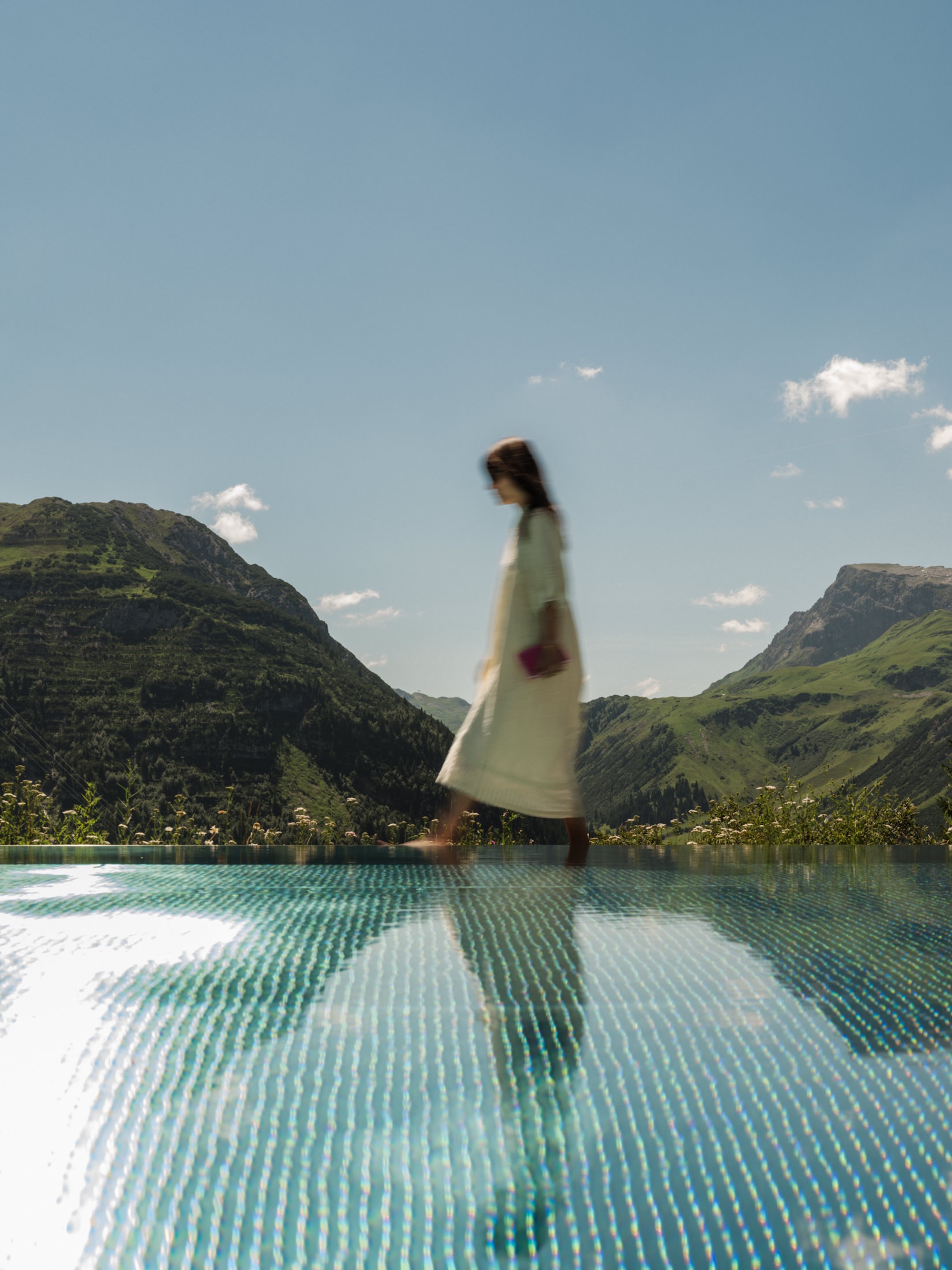 Luxushotel: Infinitypool - Hotel Goldener Berg