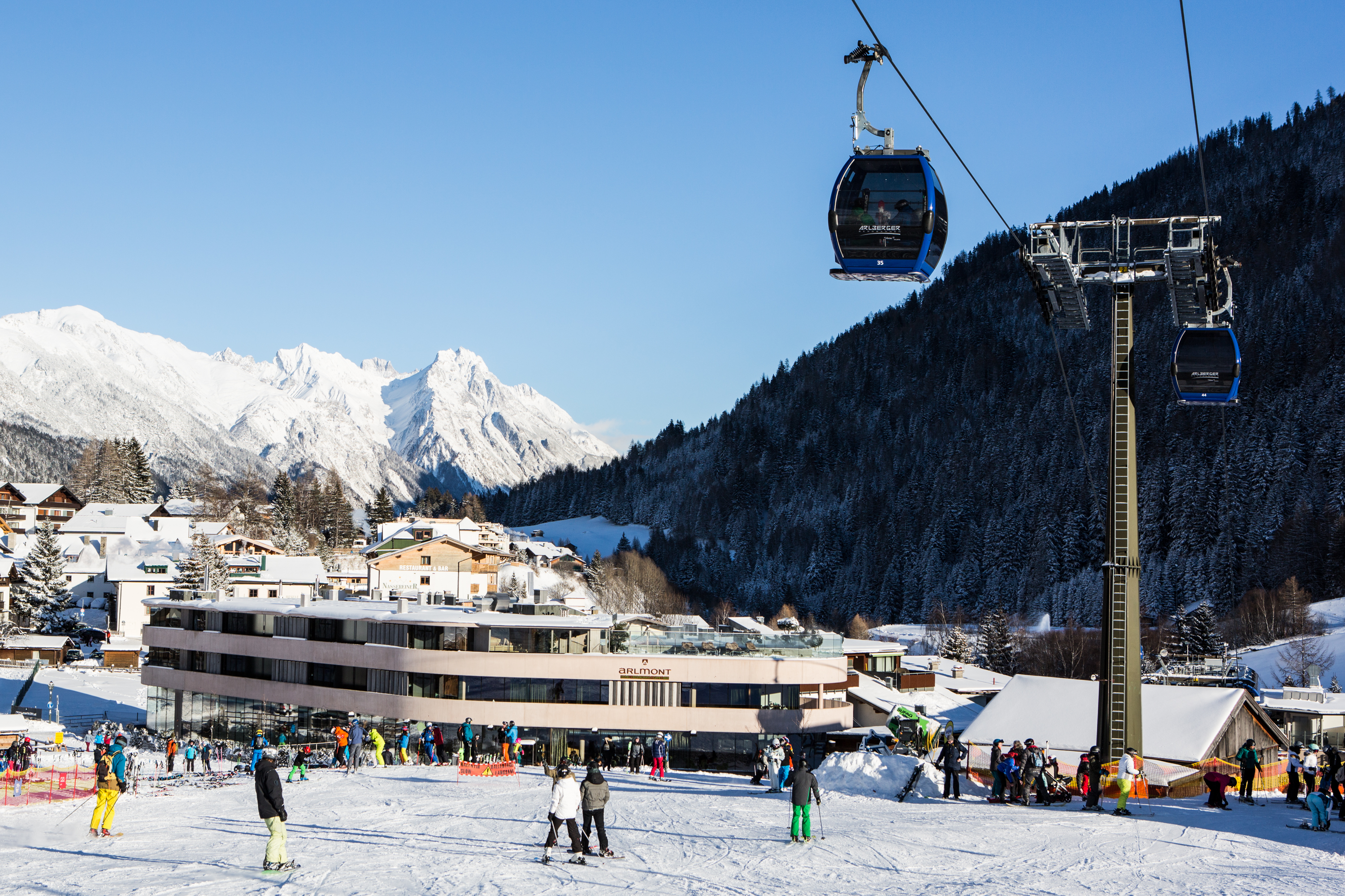 Luxusurlaub - St. Anton am Arlberg - Hotel Arlmont Außen  - Hotel Arlmont