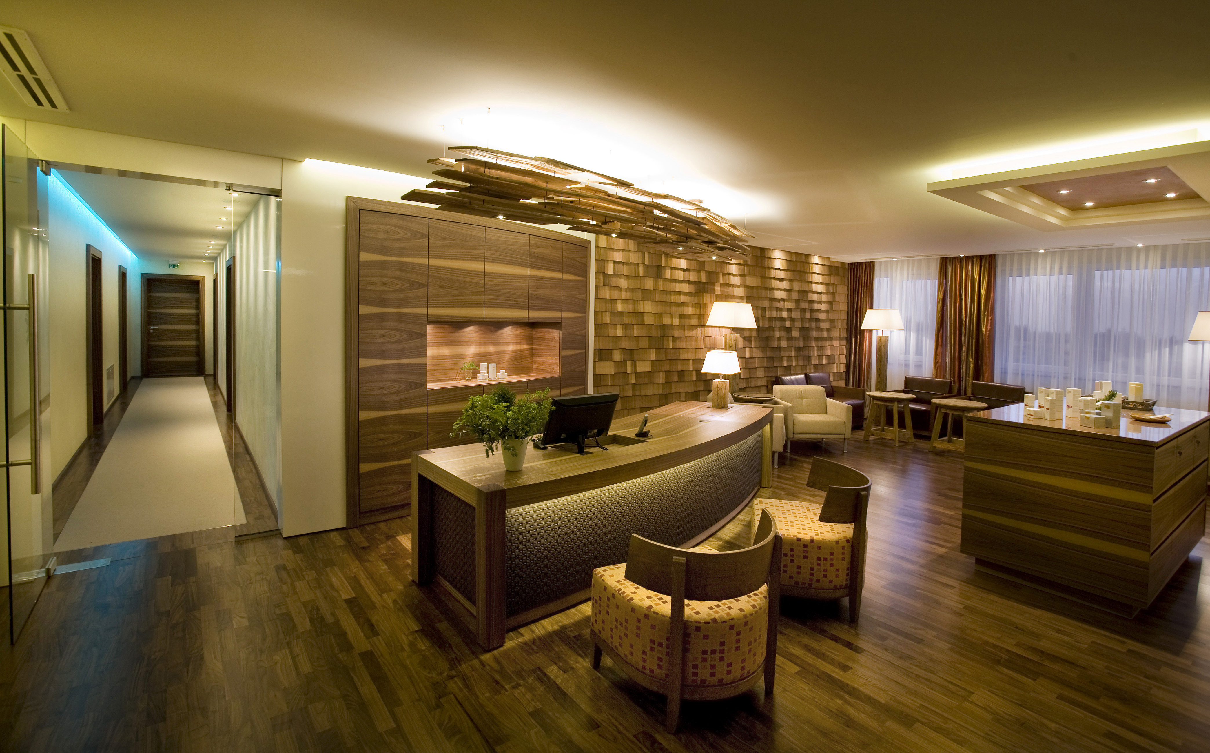 Luxusurlaub - Deutschland - BergSpa-Rezeption - Wellness- & Nationalpark Hotel Schliffkopf